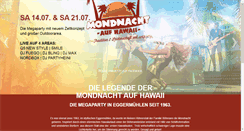 Desktop Screenshot of mondnachtaufhawaii.de